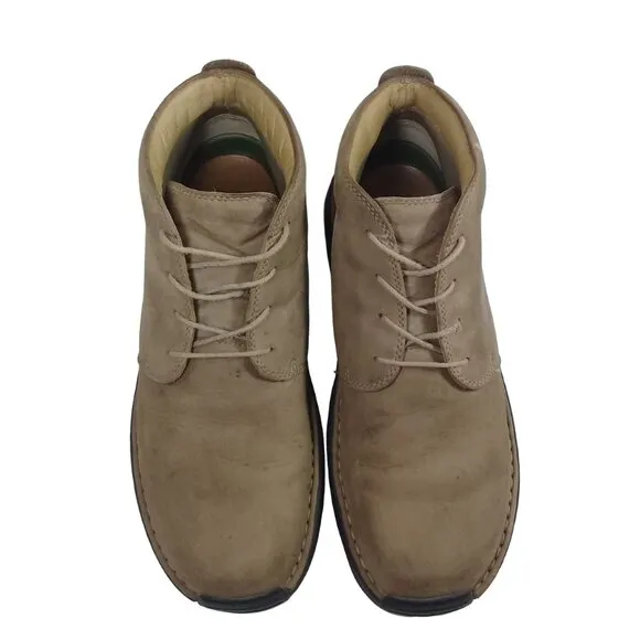Timberland Men's Leather Ankle Beige Boots 10M