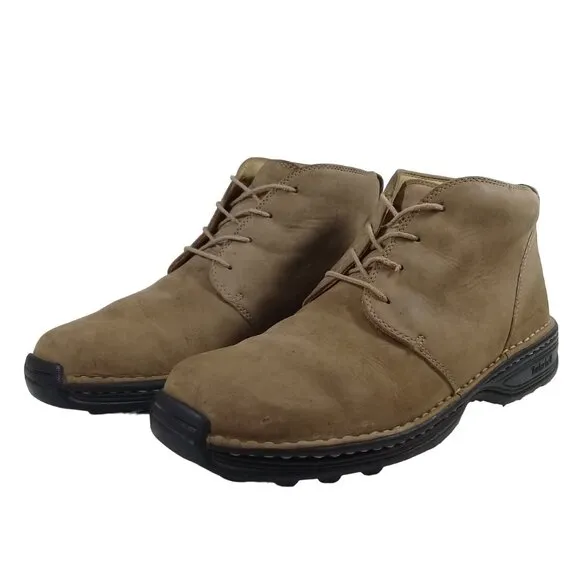 Timberland Men's Leather Ankle Beige Boots 10M