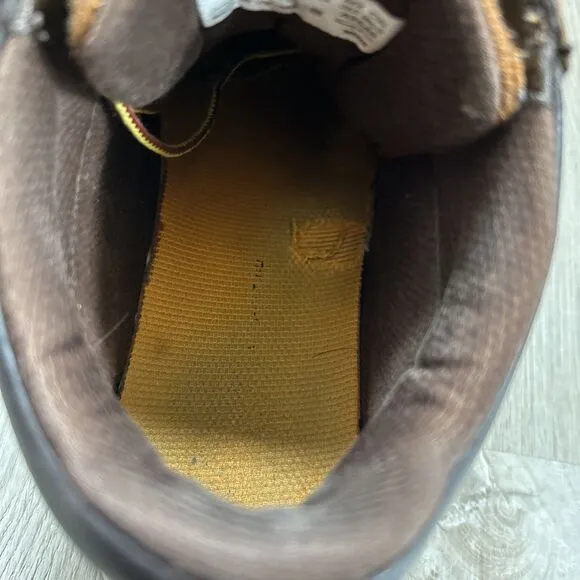 Timberland Tenmile Leather Chukka Men’s 10 Brown Casual Preppy Ankle Boots A17P3