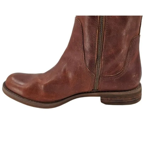 Timberland Womens 7 Leather Savin Hill Riding Boots