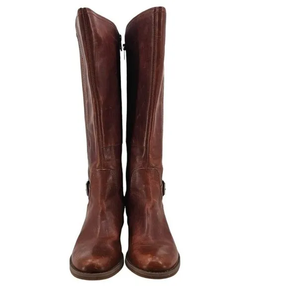 Timberland Womens 7 Leather Savin Hill Riding Boots