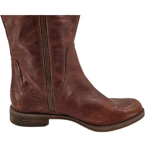 Timberland Womens 7 Leather Savin Hill Riding Boots