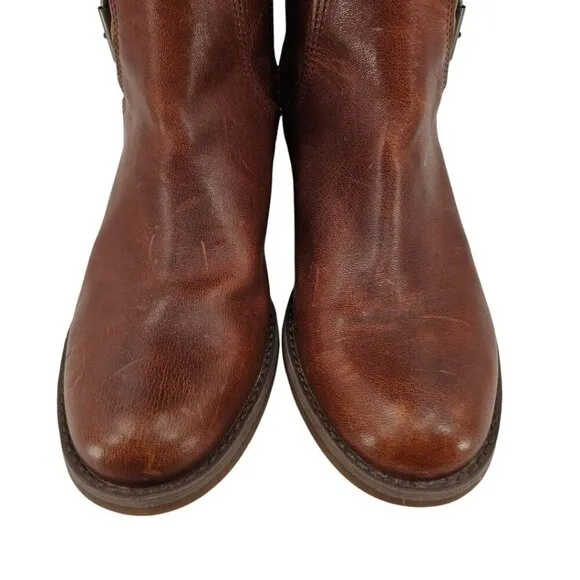Timberland Womens 7 Leather Savin Hill Riding Boots