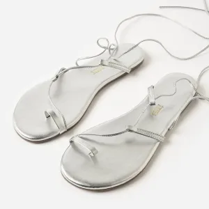 Tkees Jo Sandal Silver 10