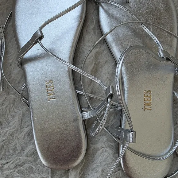 Tkees Jo Sandal Silver 10