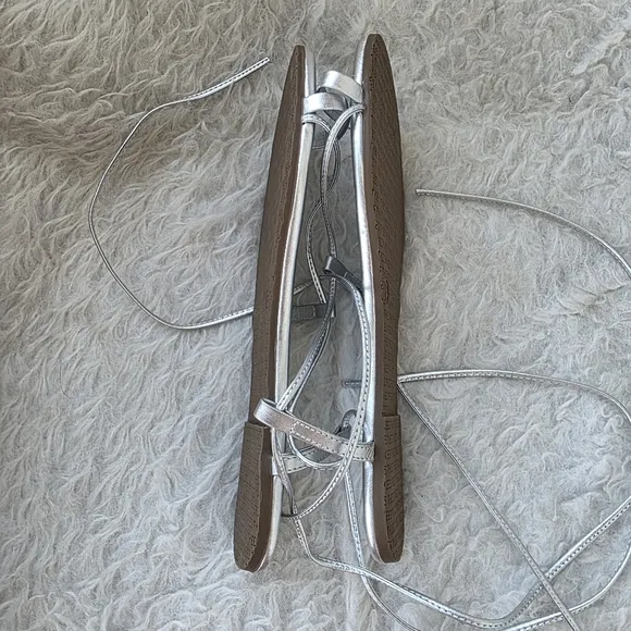 Tkees Jo Sandal Silver 10