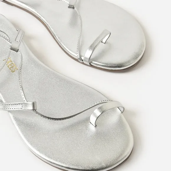Tkees Jo Sandal Silver 10