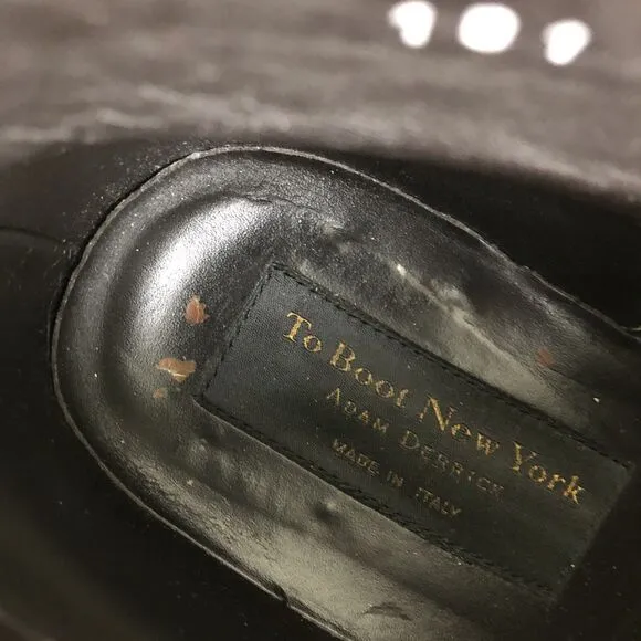 To Boot New York Adam Derrick Navy Blue Chukka Desert Shoes Men Size 12