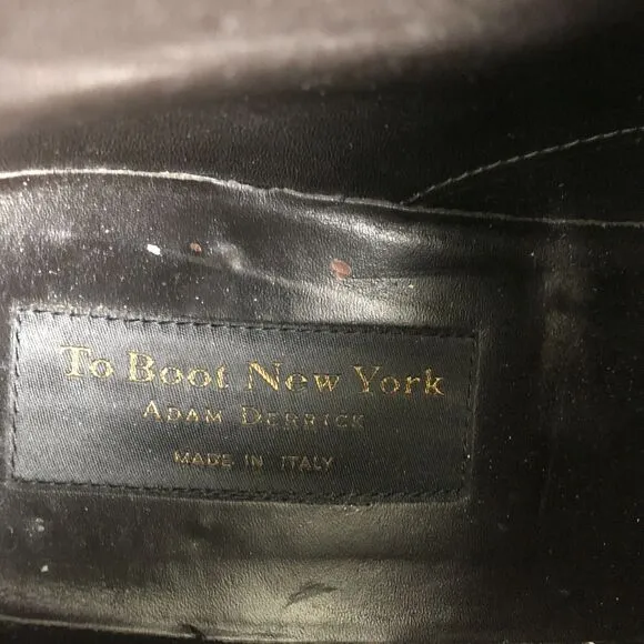 To Boot New York Adam Derrick Navy Blue Chukka Desert Shoes Men Size 12