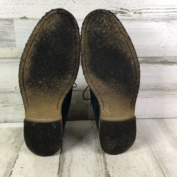 To Boot New York Adam Derrick Navy Blue Chukka Desert Shoes Men Size 12