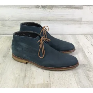 To Boot New York Adam Derrick Navy Blue Chukka Desert Shoes Men Size 12