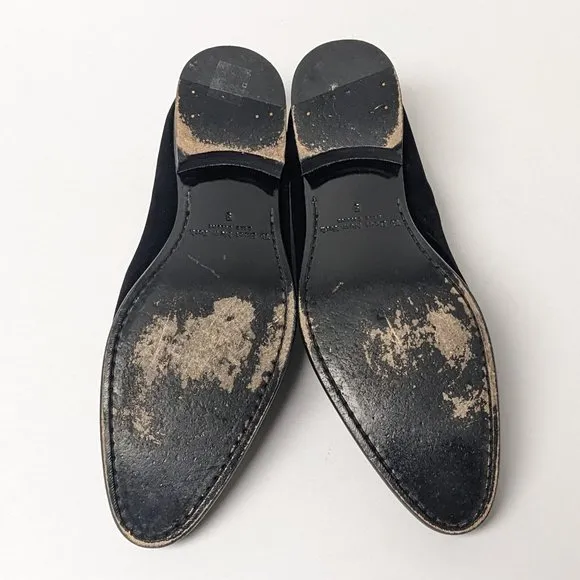 To Boot New York Bolton Loafers, Black Velvet, Men's 9 M