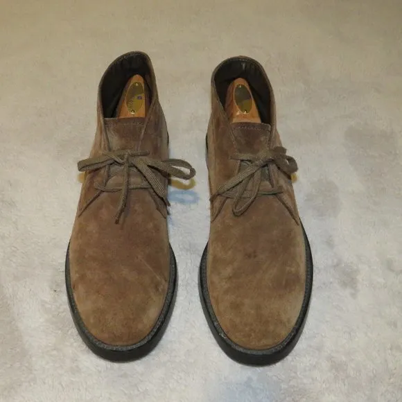 Tod’s Brown Suede Desert Chukka Boots 8.5