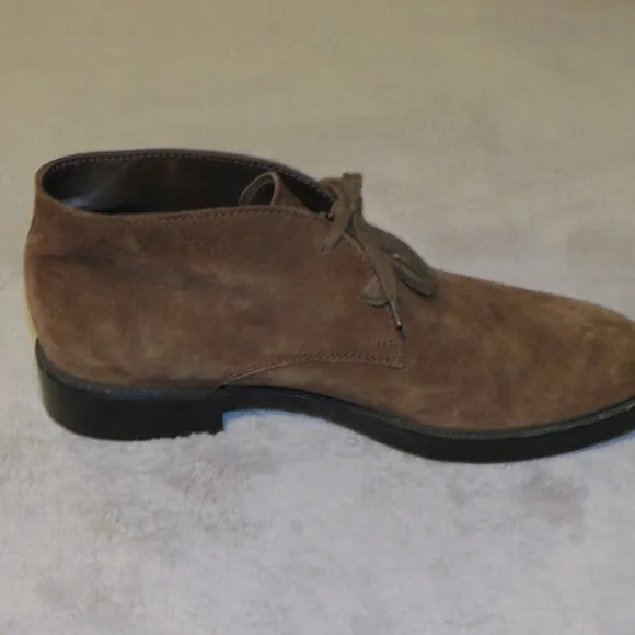 Tod’s Brown Suede Desert Chukka Boots 8.5