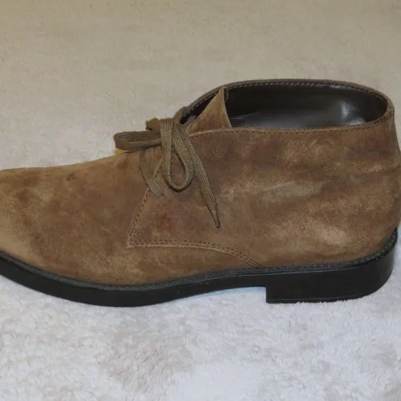 Tod’s Brown Suede Desert Chukka Boots 8.5