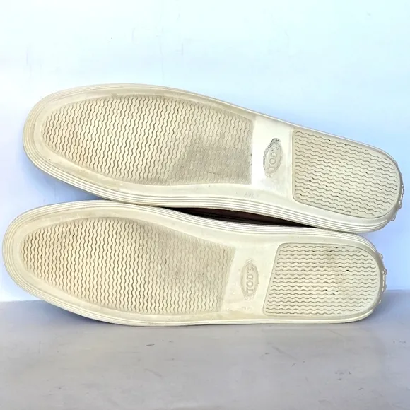Tod's Suede slip-on loafers size 40 us 7