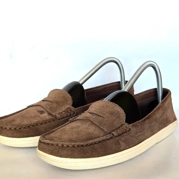 Tod's Suede slip-on loafers size 40 us 7