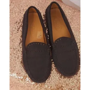 Tod's suede loafers 38