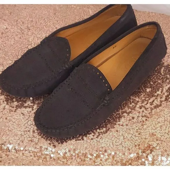 Tod's suede loafers 38