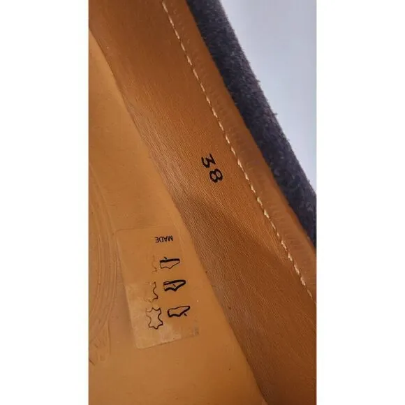 Tod's suede loafers 38