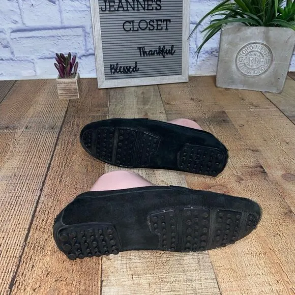 Tod'sTod's Black Suede Bit Slip On Loafers