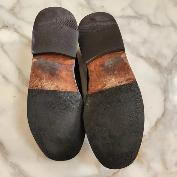 Tommy Bahama Astor Black Suede Slip-On Loafers