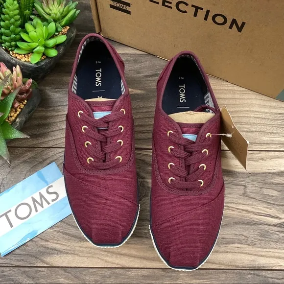 Toms Cordones Boardwalk Canvas Platform Sneaker
