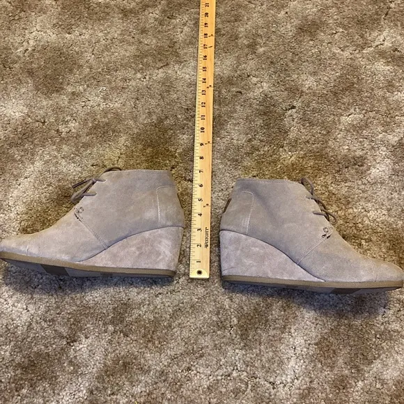 TOMS Desert Wedge Ankle Boots
