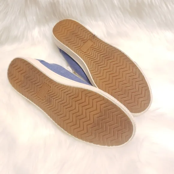 Toms Infinity Blue Women's Carmel Sneakers Size 8