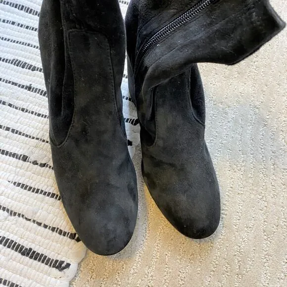 Tony Bianco Alaia Ankle Suede Stretch Boots 7.5
