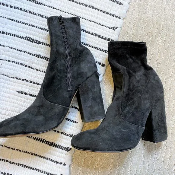 Tony Bianco Alaia Ankle Suede Stretch Boots 7.5