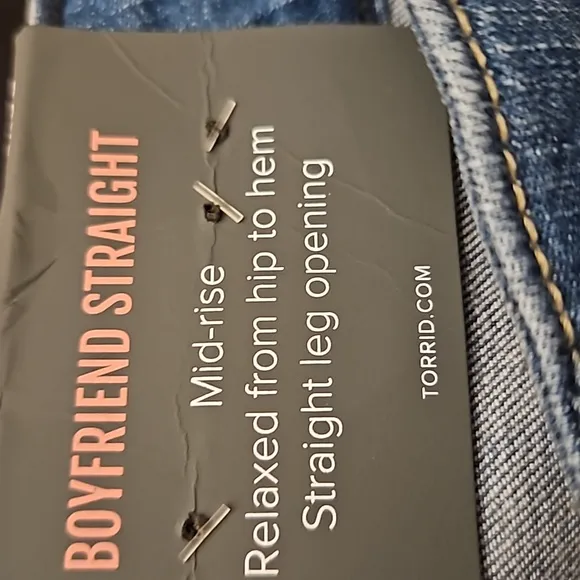 Torrid distressed  jeans  size 20