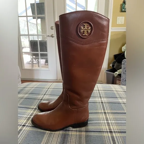 Tory Burch | Ashlyn Riding Boot-Venus Leather SZ 7