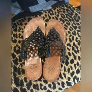Tory Burch Black Cutout Sandals