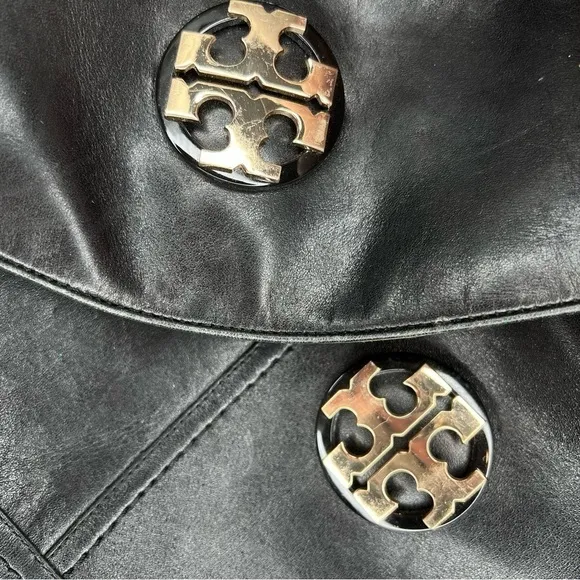 Tory Burch Black Riding Knee High Riding Boots 7.5