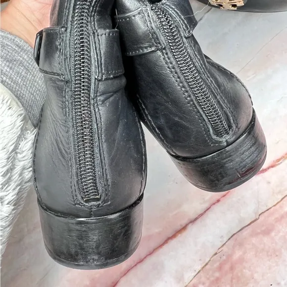 Tory Burch Black Riding Knee High Riding Boots 7.5