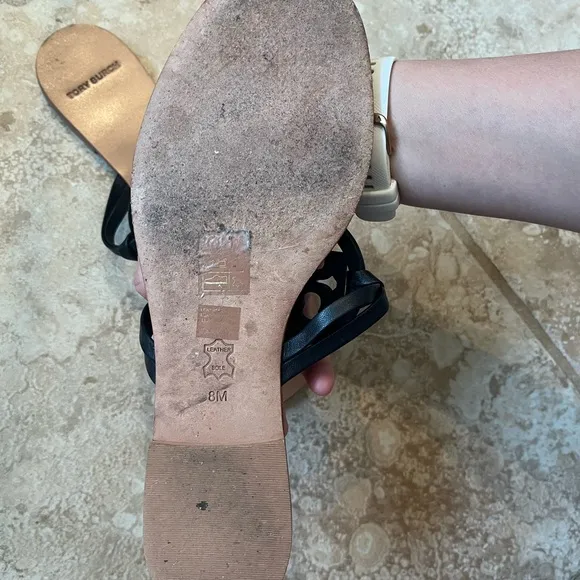 Tory Burch Black Sandals for Women