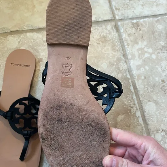 Tory Burch Black Sandals for Women