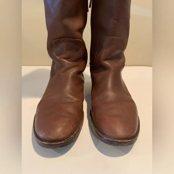Tory Burch Brown Riding Boots Size‎ 9.5