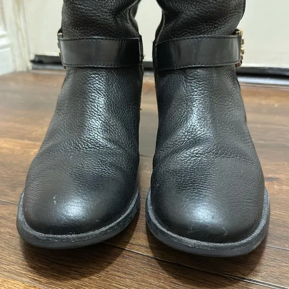 Tory Burch Elina black riding boot size 9M