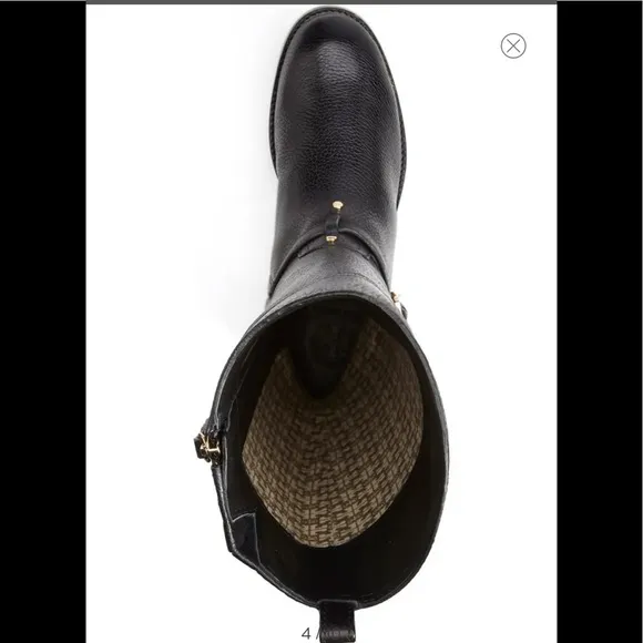 Tory Burch Marlene Leather Riding Boots