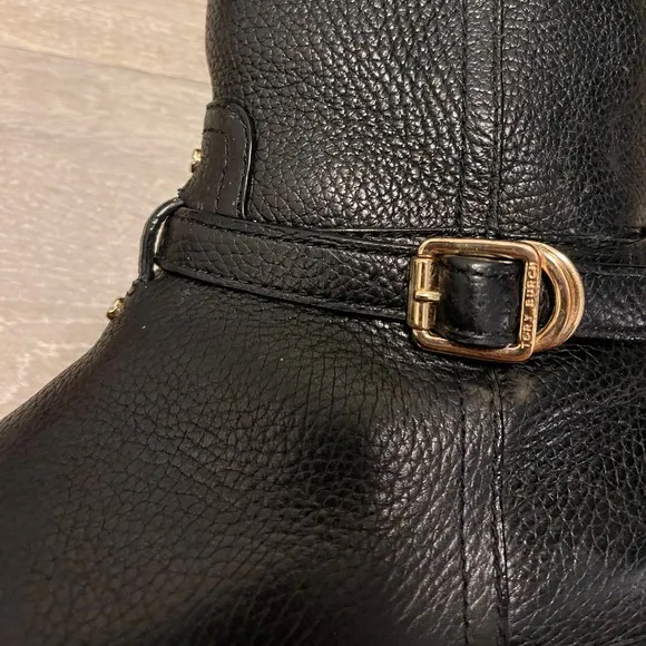 Tory Burch Marlene Leather Riding Boots