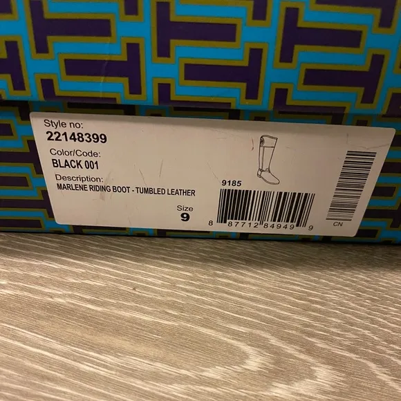 Tory Burch Marlene Leather Riding Boots