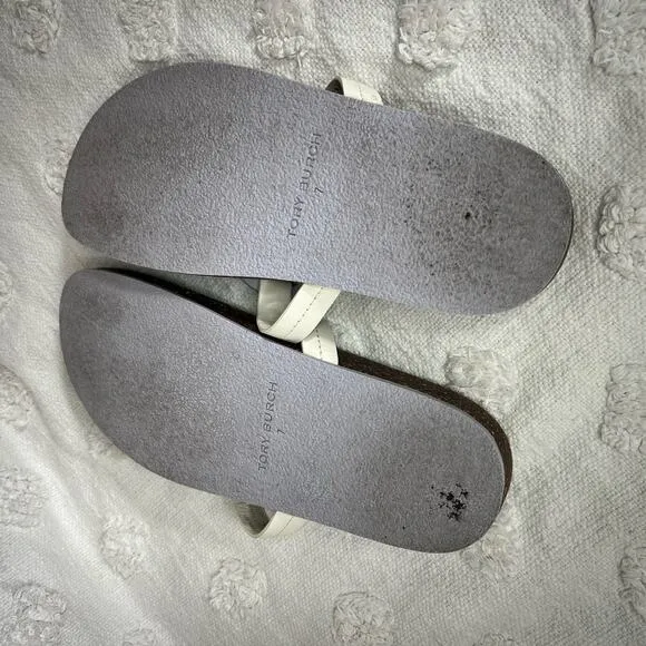 Tory Burch Miller Cloud Sandal Spring Lavender Purple Sandal Slip On Size 7