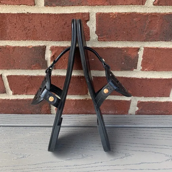 Tory Burch Miller Sandals in Black Leather