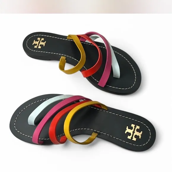 Tory Burch multicolored Strappy Sandals Size 6