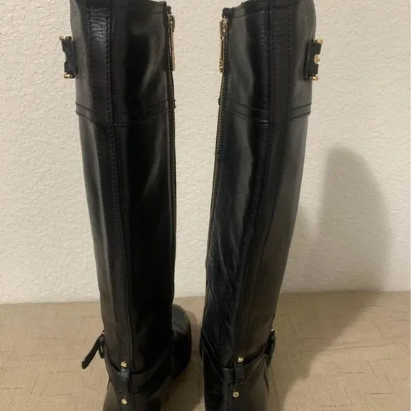 Tory Burch Nadine tall  rider boots.