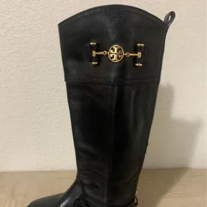 Tory Burch Nadine tall  rider boots.