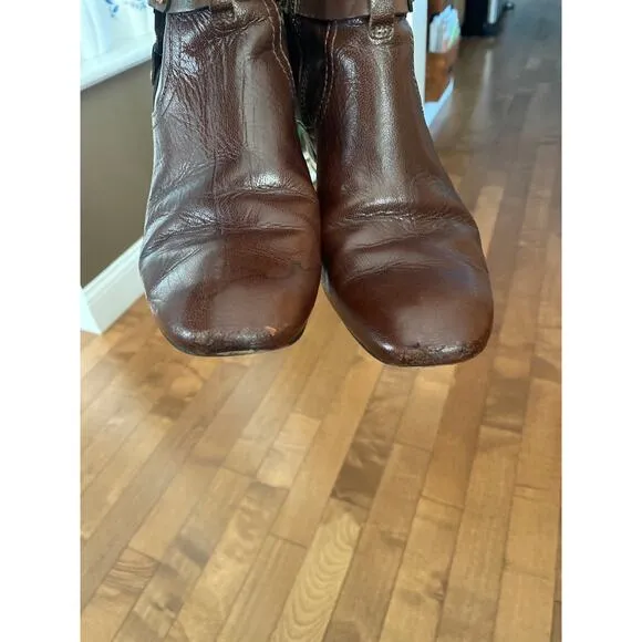 Tory Burch riding boots brown size 7