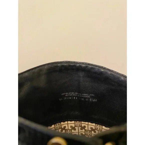 Tory Burch Riding Boots Women’s 6.5 With Large Dust Bag